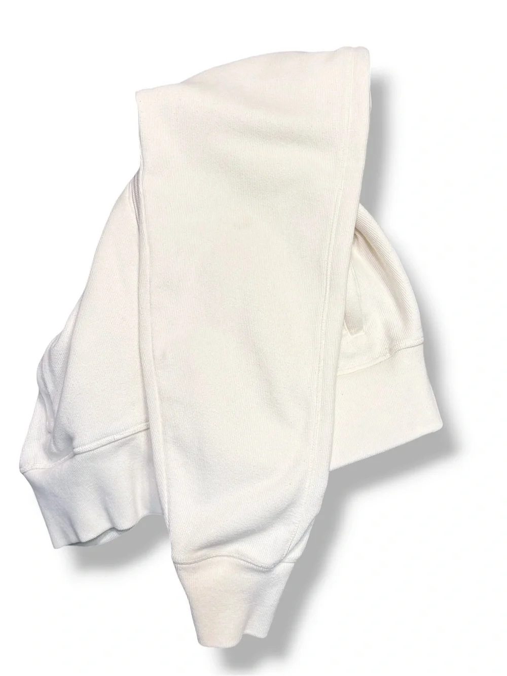 POLO RALPH LAUREN Cream Full Zip Performance Track Jacket Size Medium